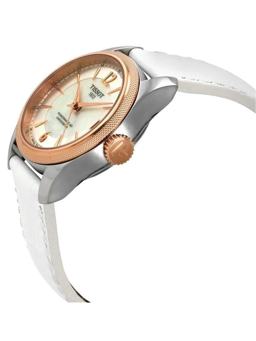 NWT Tissot T-Classic Ballade Automatic Mother of Pearl Dial Ladies Watch